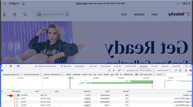 Screenshot of bagisto 2.0 after database enhancements